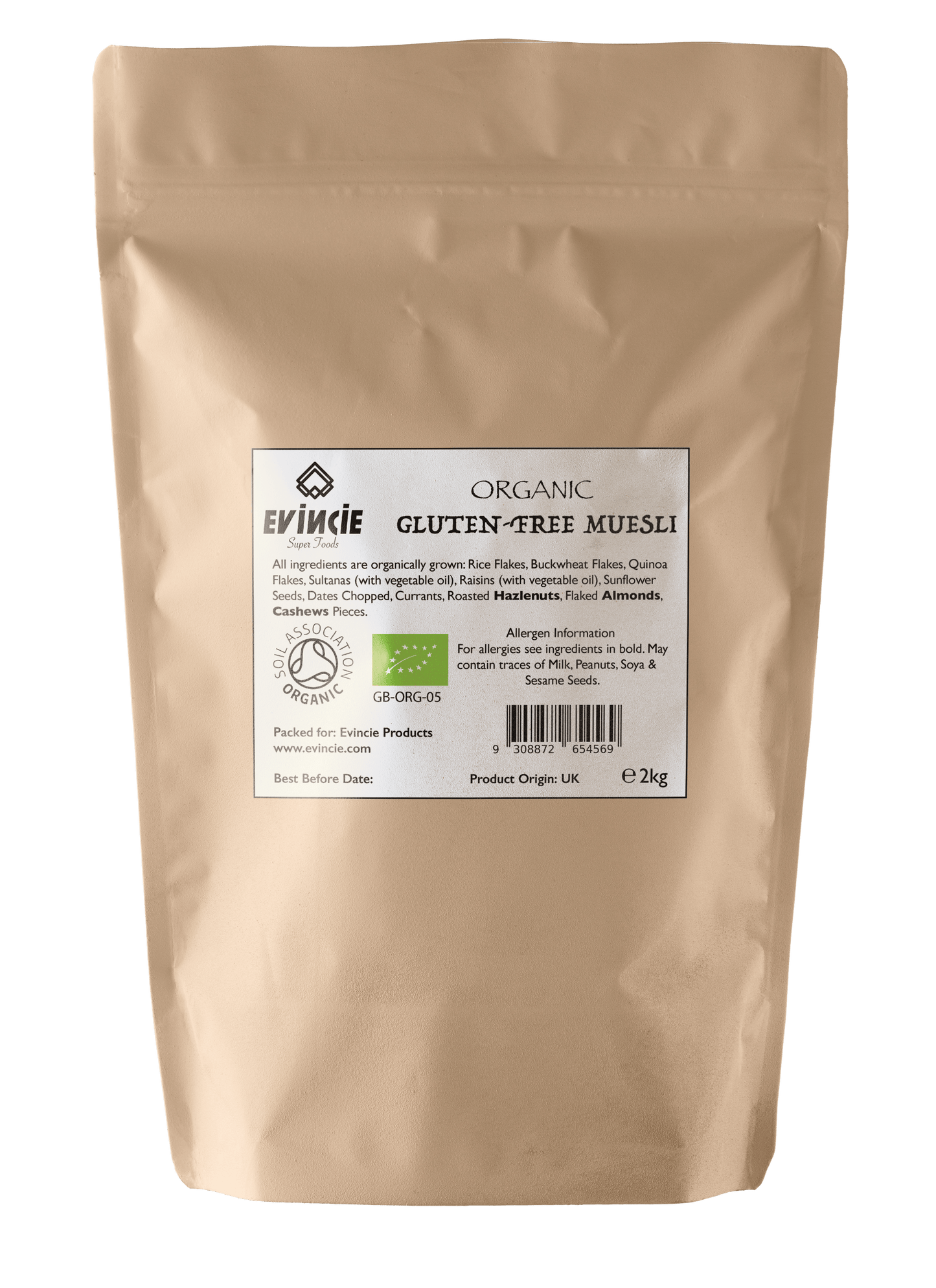 Organic Gluten-Free Muesli